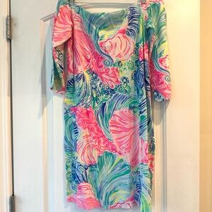NWOT Lilly Pulitzer Laurana Off the Shoulder Dress Medium